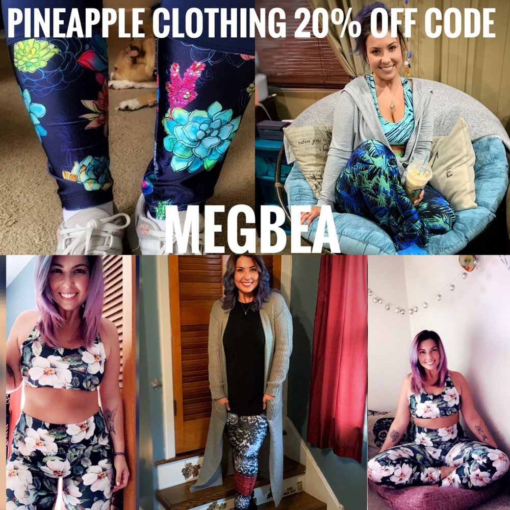 Pineapple 20% off code MEGBEA